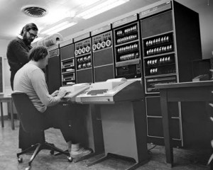 Ritchie e Thompson al lavoro sul PDP-11