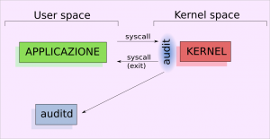 Diagramma esemplificativo del funzionamento di audit